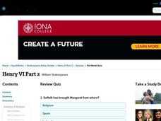 Henry VI Part 2 Review Quiz Interactive Henry VI Part 2 Review Quiz Interactive