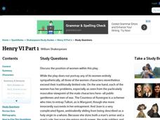 Henry VI Part 1 by William Shakespeare: Study Guide - Mini Essays Study Guide Henry VI Part 1 by William Shakespeare: Study Guide - Mini Essays Study Guide