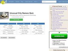 Unusual City Names Quiz Interactive Unusual City Names Quiz Interactive