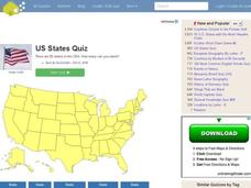 States in the USA Quiz Interactive States in the USA Quiz Interactive