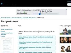 Europe (1871-1914) Interactive Europe (1871-1914) Interactive