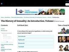 The History of Sexuality: An Introduction, Volume 1 by Michel Foucault Interactive The History of Sexuality: An Introduction, Volume 1 by Michel Foucault Interactive