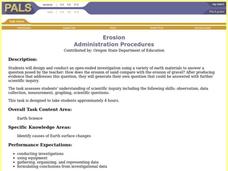 Erosion Lesson Plan Erosion Lesson Plan