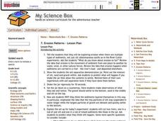 Erosion Patterns Lesson Plan Erosion Patterns Lesson Plan
