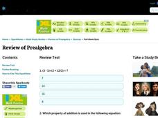 Review of Pre-Algebra Interactive Review of Pre-Algebra Interactive