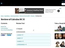 Review of Calculus BC II Interactive Review of Calculus BC II Interactive