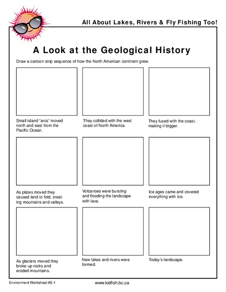 A Look at the Geological History Graphic Organizer A Look at the Geological History Graphic Organizer