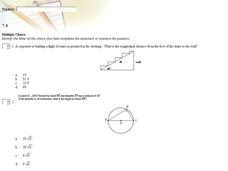 Special Right Triangles Multiple Choice Interactive Special Right Triangles Multiple Choice Interactive