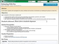 Estimating With Fire Lesson Plan Estimating With Fire Lesson Plan