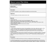 Even and Odd Numbers Lesson Plan Even and Odd Numbers Lesson Plan