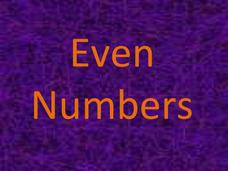 Even and Odd Numbers PPT Even and Odd Numbers PPT