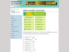 Metric weight conversion Interactive Metric weight conversion Interactive