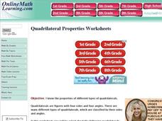 Quadrilateral Properties Interactive Quadrilateral Properties Interactive
