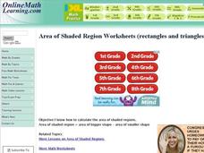 Area of Shaded Region (rectangles and triangles) Interactive Area of Shaded Region (rectangles and triangles) Interactive