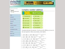Share this page Facebook Page  Complex number addition Interactive Share this page Facebook Page  Complex number addition Interactive