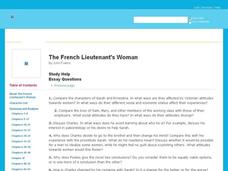 The French Lieutenant's Women - Essay Questions Interactive The French Lieutenant's Women - Essay Questions Interactive