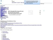 Adventures of Huckleberry Finn: Themes Quiz Interactive Adventures of Huckleberry Finn: Themes Quiz Interactive