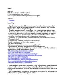 Explorers Lesson Plan Explorers Lesson Plan