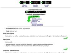 Exploring Asian Landscapes Lesson Plan Exploring Asian Landscapes Lesson Plan