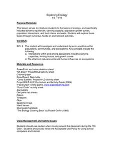 Exploring Ecology Lesson Plan Exploring Ecology Lesson Plan