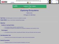Exploring Ecosystems Lesson Plan Exploring Ecosystems Lesson Plan