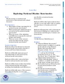 Exploring National Marine Sanctuaries Lesson Plan Exploring National Marine Sanctuaries Lesson Plan