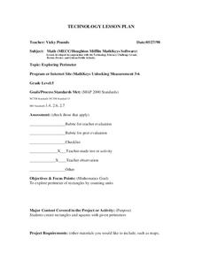 Exploring Perimeter Lesson Plan Exploring Perimeter Lesson Plan