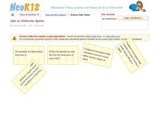 Endocrine System Quiz Interactive Endocrine System Quiz Interactive