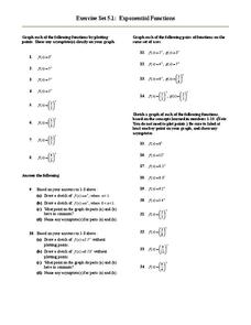 Exponential Functions Lesson Plan Exponential Functions Lesson Plan