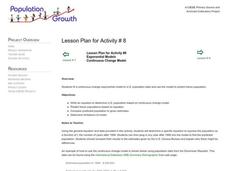 Exponential Models Lesson Plan Exponential Models Lesson Plan