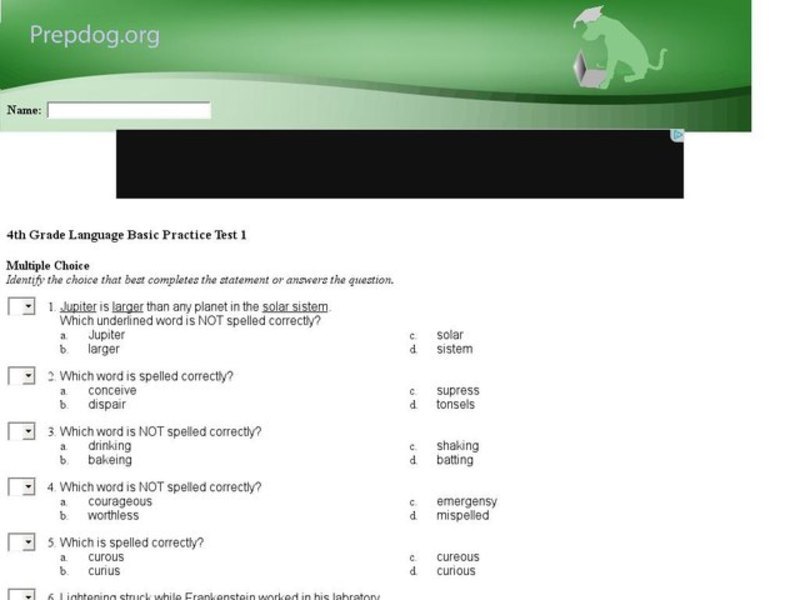 Grade 4 Language-Basic 1 Interactive Grade 4 Language-Basic 1 Interactive