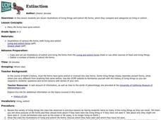 Extinction Lesson Plan Extinction Lesson Plan