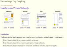 Groundhog's Day Graphing Lesson Plan Groundhog's Day Graphing Lesson Plan