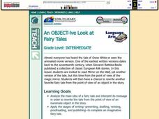 Fairy Tales Lesson Plan Fairy Tales Lesson Plan