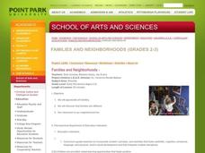 Families and Neighborhoods Lesson Plan Families and Neighborhoods Lesson Plan