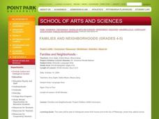 Families and Neighborhoods Lesson Plan Families and Neighborhoods Lesson Plan