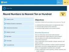 Round Numbers to Nearest Ten or Hundred Lesson Plan Round Numbers to Nearest Ten or Hundred Lesson Plan