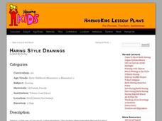 Haring Style Drawings Lesson Plan Haring Style Drawings Lesson Plan