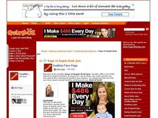 Rage of Angels Book Quiz Interactive Rage of Angels Book Quiz Interactive
