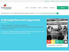 A Straightforward Approach Lesson Plan A Straightforward Approach Lesson Plan