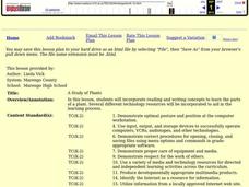 A Study of Plants Lesson Plan A Study of Plants Lesson Plan