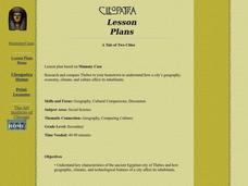 A Tale of Two Cities Lesson Plan A Tale of Two Cities Lesson Plan