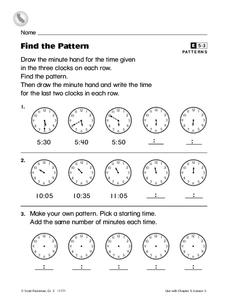 Find the Pattern Worksheet Find the Pattern Worksheet