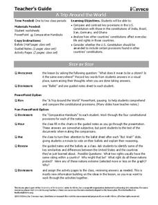 A Trip Around the World Lesson Plan A Trip Around the World Lesson Plan