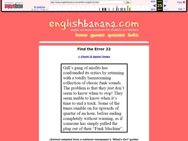 Find the Error 26 Worksheet Find the Error 26 Worksheet