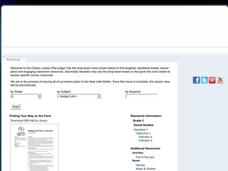 Finding Your Way On the Farm Lesson Plan Finding Your Way On the Farm Lesson Plan