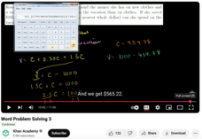 Word Problem Solving 3 Instructional Video Word Problem Solving 3 Instructional Video