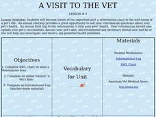 A Visit to the Vet Lesson Plan A Visit to the Vet Lesson Plan