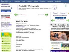 Fire Safety Lesson Plan Fire Safety Lesson Plan