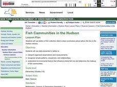 Fish Communities in the Hudson Lesson Plan Fish Communities in the Hudson Lesson Plan